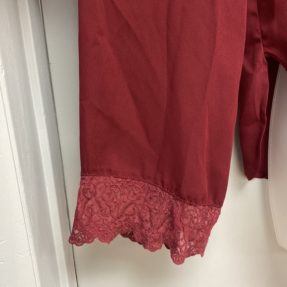 Jealous Tomato Lace Trimmed Blouse - Picture 2 of 8